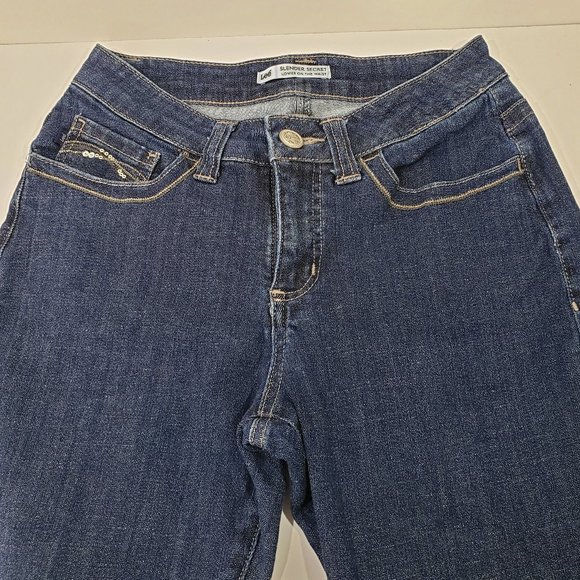 Lee Slender Secret Lower on the Waist Jeans Size 8 Short - Picture 3 of 7